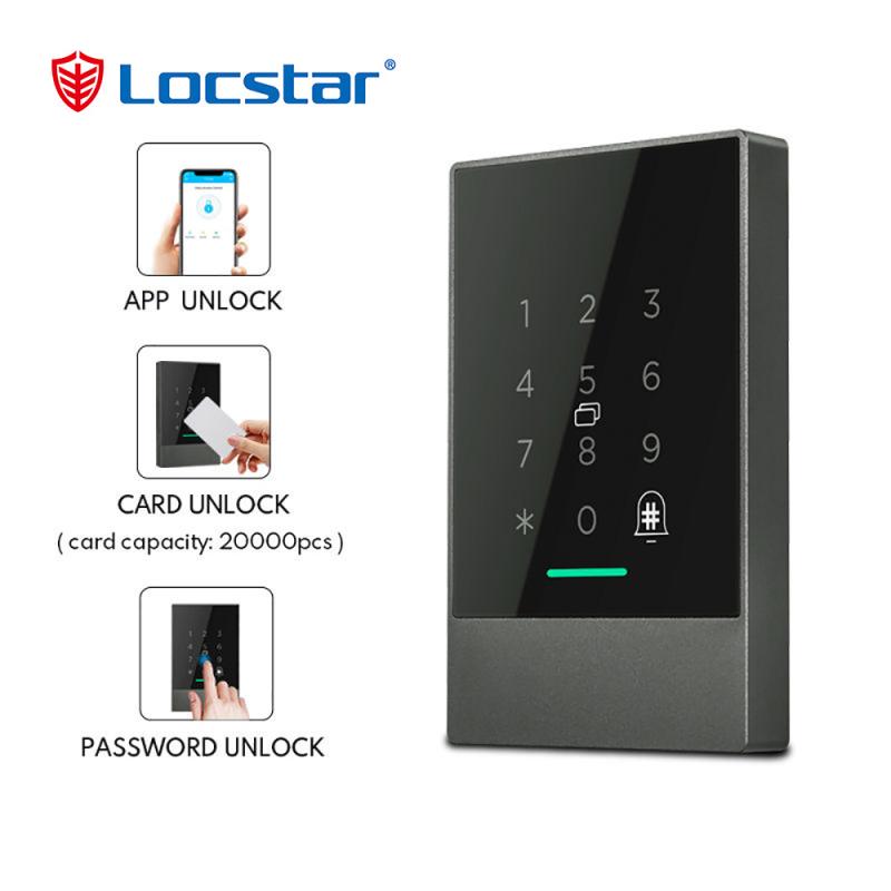 Locstar New Version Waterproof Wifi Keyless Access Control System Electronic Digital Smart Lock TTlock Card Reader With Doorbell