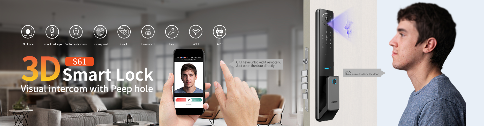 3D Face Recognition Door Lock