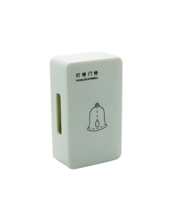 Electronic doorbell doorplate