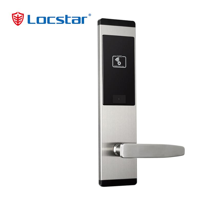Electronic Handle High Cost-Performance Security Electric Hardware Digital Hotel Locking Rfid Smart Card Door Lock