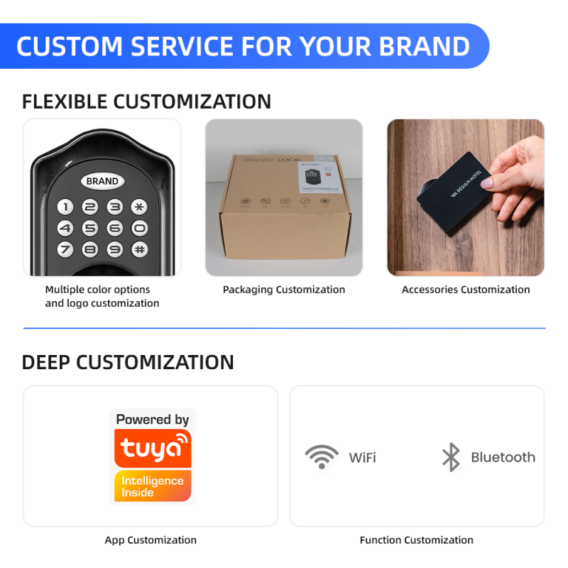 Tuya Automatic Smart Electronic Home Door Lock